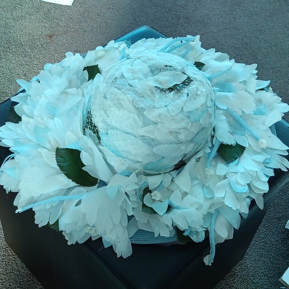 Vintage Don Anderson Floral hat - Picture 1 of 5